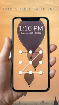 Pattern Lock Screen android App screenshot 3