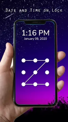 Pattern Lock Screen android App screenshot 5